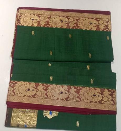 PMK BUMBERG COT SAREES WITH BLOUSE